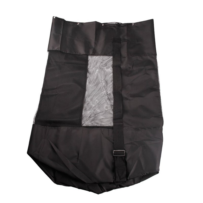 IPENNY Extra Large Mesh Ball Bag Waterproof Equipment Duffel Bag Heavy Duty Net Ball Shoulder Bag Basketball Volleyball Soccer Rug Ball Football Carrying Bag Tote Storage Sack with Drawstring for 10-15 Balls - Image 5